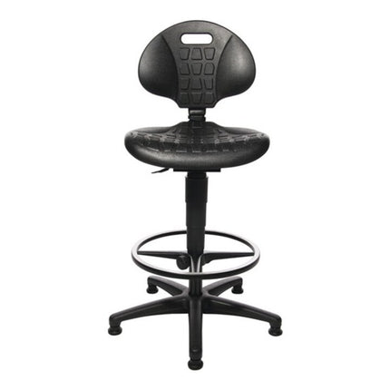 Krzesło obrotowe TOPSTAR Tec 20 ze ślizgaczami podłogowymi + pierścień na stopy ( 9000454307 )