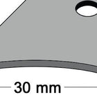 Szyna dywanowa PG szerokość 30 mm długość 1000 mm stal nierdzewna matowa ( 3000259503 )