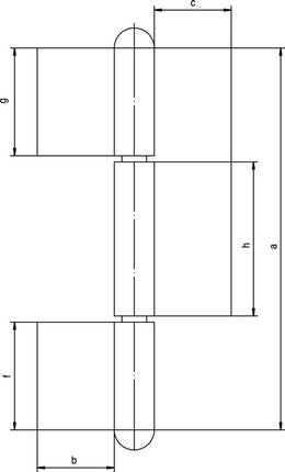 Taśma konstrukcyjna SIMONSWERK KO 8 długość taśmy 260 mm szerokość klapy 50 mm ( 3000255522 )
