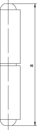 SIMONSWERK Profilrolle KO 40 Bandlänge 80 mm ( 3000255551 )