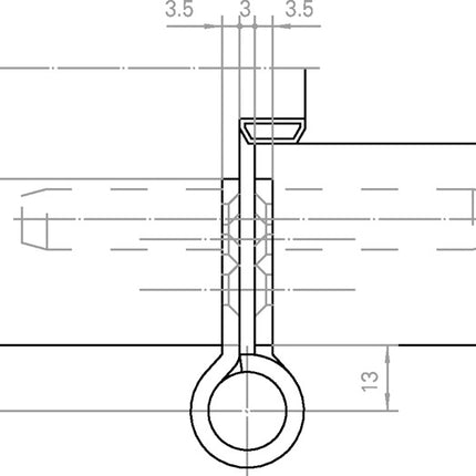 Zawias przedmiotowy SIMONSWERK VARIANT VN 2929/160 stal niklowana matowa / F2 160 kg ( 3000255495 )