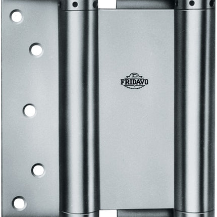 Zawias do drzwi wahadłowych ze sprężyną spiralną FRIDAVO model M stal niklowana ( 3000255422 )