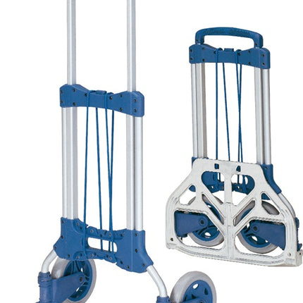 Wózek transportowy FETRA składany rurowy stal/aluminium Aluminium Wysokość 1090 mm Długość łopaty 320 mm ( 9000443020 )