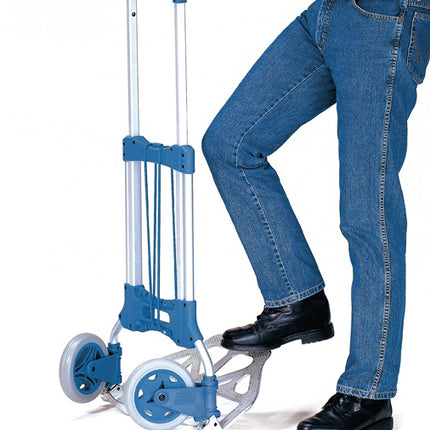 Wózek transportowy FETRA składany rurowy stal/aluminium Aluminium Wysokość 1090 mm Długość łopaty 320 mm ( 9000443020 )