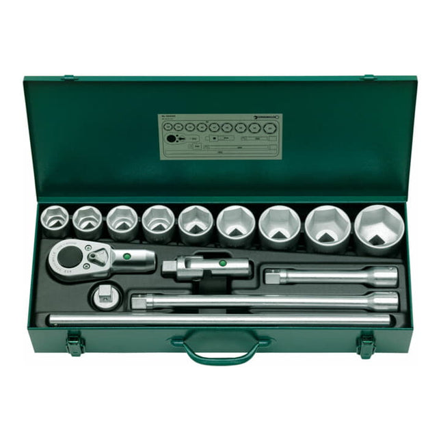 Zestaw kluczy nasadowych STAHLWILLE 55/9/6N 15-częściowy 3/4 ″ ( 4000826485 )