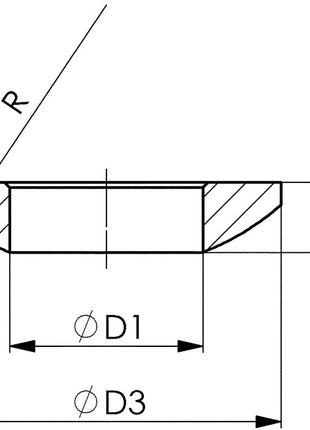 AMF Kugelscheibe DIN 6319C für Schrauben M12 ( 4000833458 )