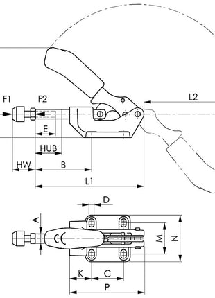 AMF Schubstangenspanner Nr. 6842 Größe 5 ( 4123680150 )