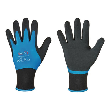 OPTIFLEX Guantes invierno Aqua Guard talla 10 negro/azul (8000140394)