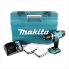 Makita HP 347 DX 100 14,4 V Akku Schlagbohrschrauber im Transportkoffer mit 74 tlg. Zubehör + 2x 1,3 Ah Akkus und DC 18 WA Ladegerät - Toolbrothers