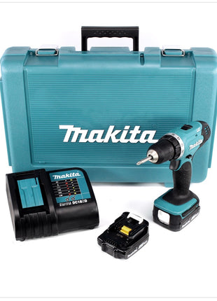 Makita DDF 343 SYE 14,4V Akku Bohrschrauber mit 2x 1,5 Ah Akku und Ladegerät im Werkzeug Koffer - Toolbrothers