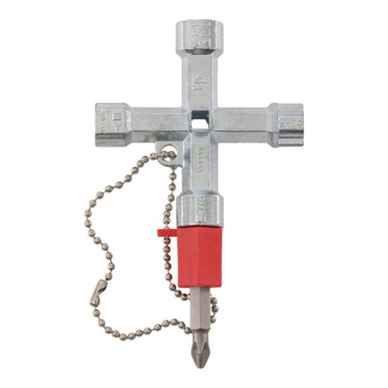 SCHUEBO klucz do szafy sterowniczej Klucz dwugłowicowy 11 funkcji ( 4000829748 )