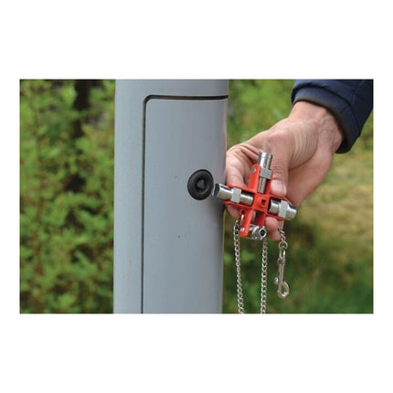 SCHUEBO podwójny klucz do szafy sterowniczej SuBMaster 9 w 1 14 funkcji ( 4000829766 )