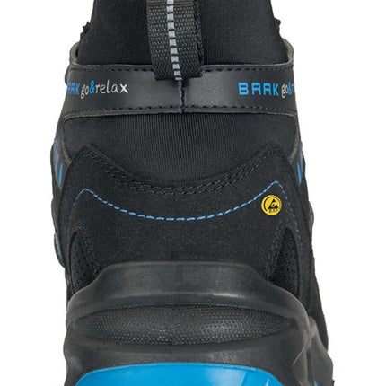 Buty ochronne BAAK Hudson rozmiar 42 czarny/niebieski ( 8002360406 )