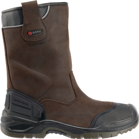 BAAK Bottes de sécurité à enfiler Hercules taille 46 marron ( 8000601086 )