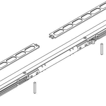GEZE mechanizm miękkiego domykania Levolan 60 SoftstopDuo kompletny zestaw po obu stronach ( 3000255372 )