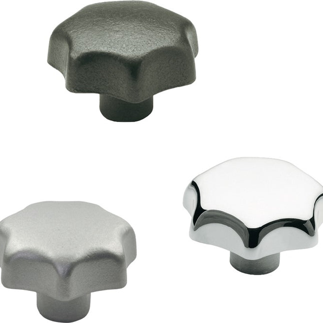 Gałka gwiazdowa GANTER DIN 6336 z tuleją gwintowaną ( 4601000862 )