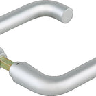 DORMA-GLAS Para klamek do drzwi szklanych o okrągłym kształcie, anodowane na kolor niro ( 3000254518 )