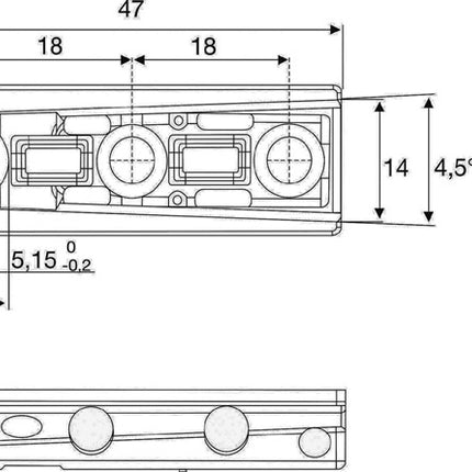 Złącze BMB do dużych obciążeń Solid M Zamak ( 3000271309 )