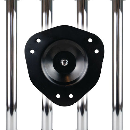 BMB zestaw nóg stołu efekt stali nierdzewnej 60 mm wysokość 870 mm ( 3000273148 )