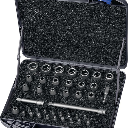 ASW 710 KS 40 OL 40-częściowy zestaw kluczy nasadowych 3/8 ″ ( 4000820986 )