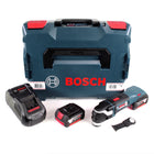 Bosch GOP 18V-28 Akku Multi-Cutter Starlock Plus Brushless + 2x Akku 6,0Ah + Ladegerät + L-Boxx - Toolbrothers