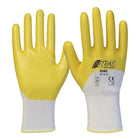 NITRAS Gant 03405 taille 10 blanc/jaune ( 8000636646 )