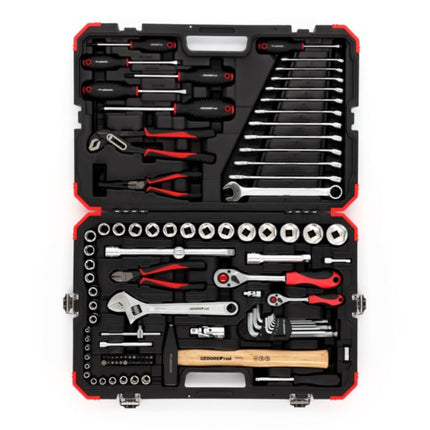 GEDORE RED Walizka na klucze nasadowe/narzędzia ręczne R4600 3100 100-częściowa ( 8000302123 )