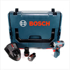 Bosch GSR 12V-20 HX Professional Akku Bohrschrauber mit 2x GBA 12V 2,5 Ah Akku und GAL 1230 Ladegerät in L-Boxx - Toolbrothers