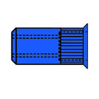 Nitonakrętka GESIPA Trzon nitu d x l 7 x 12,5 mm M5 ( 4000813566 )