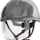 Przemysłowy kask wspinaczkowy JSP EVO(R) VISTAshield(R) Dualswitch(TM) biały/dymny ( 4000370817 )