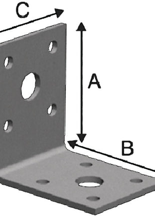 SIMPSON STRONG TIE złącze kątowe FLVW40/100 FLVW40/100 53x53mm ( 3000257534 )