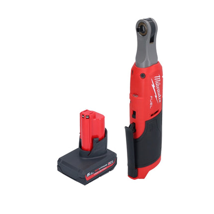 Milwaukee M12 FHIR14-501 grzechotka akumulatorowa 12 V 47 Nm 1/4" bezszczotkowa + 1x akumulator 5,0 Ah - bez ładowarki