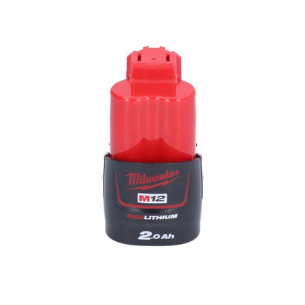 Milwaukee M12 BCST-201 wkrętarka akumulatorowa 12 V 19 x 25,4 mm + 1x akumulator 2,0 Ah - bez ładowarki