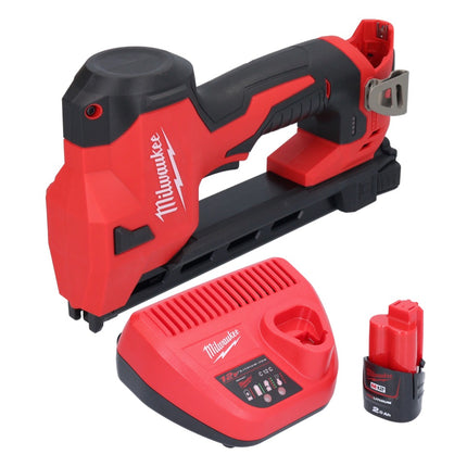 Milwaukee M12 BCST-201 wkrętarka akumulatorowa 12 V 19 x 25,4 mm + 1x akumulator 2,0 Ah + ładowarka