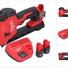 Milwaukee M12 BCST-252 wkrętarka akumulatorowa 12 V 19 x 25,4 mm + 2x akumulator 2,5 Ah + ładowarka