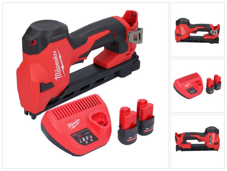 Milwaukee M12 BCST-252 wkrętarka akumulatorowa 12 V 19 x 25,4 mm + 2x akumulator 2,5 Ah + ładowarka