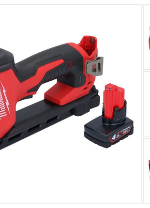 Milwaukee M12 BCST-401 wkrętarka akumulatorowa 12 V 19 x 25,4 mm + 1x akumulator 4,0 Ah - bez ładowarki