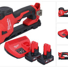 Milwaukee M12 BCST-402 wkrętarka akumulatorowa 12 V 19 x 25,4 mm + 2x akumulator 4,0 Ah + ładowarka