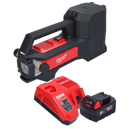 Milwaukee M18 BTP-501 Akku Transferpumpe 18 V 1817 l/h + 1x Akku 5,0 Ah + Ladegerät
