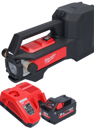 Milwaukee M18 BTP-551 Akku Transferpumpe 18 V 1817 l/h + 1x Akku 5,5 Ah + Ladegerät