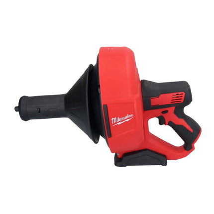 Milwaukee M12 BDC8-252C akumulatorowy udrażniacz do rur 12 V + 2x akumulator 2,5 Ah + ładowarka + spirala + wiadro