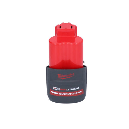 Milwaukee M12 PCG/310-251 Akumulatorowy pistolet na kartusze 12 V 310 ml + 1x akumulator 2,5 Ah - bez ładowarki