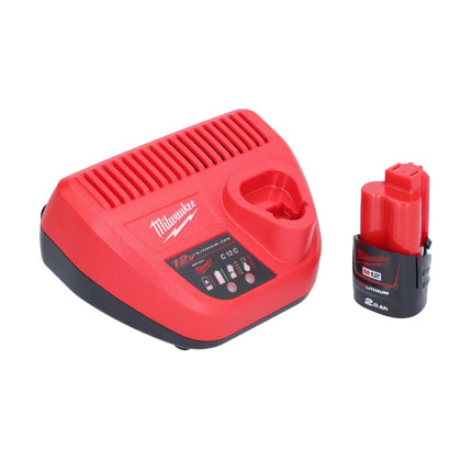 Odkurzacz akumulatorowy Milwaukee M12 HV-201 12 V + 1x akumulator 2,0 Ah + ładowarka