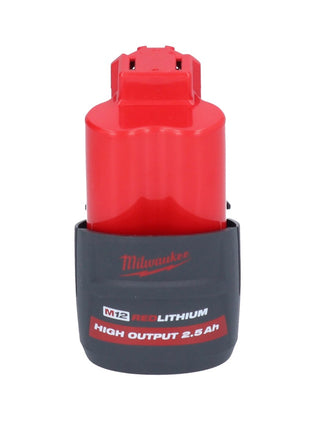 Milwaukee M12 HV-251 Akku Staubsauger 12 V + 1x Akku 2,5 Ah - ohne Ladegerät