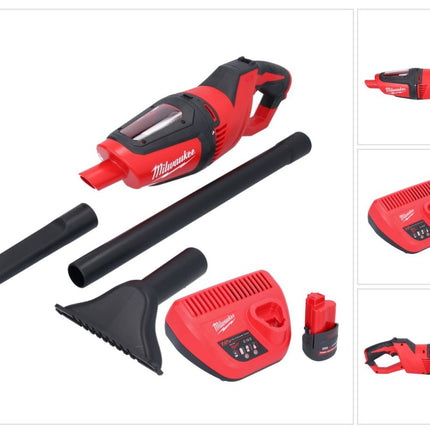 Odkurzacz akumulatorowy Milwaukee M12 HV-251 12 V + 1x akumulator 2,5 Ah + ładowarka