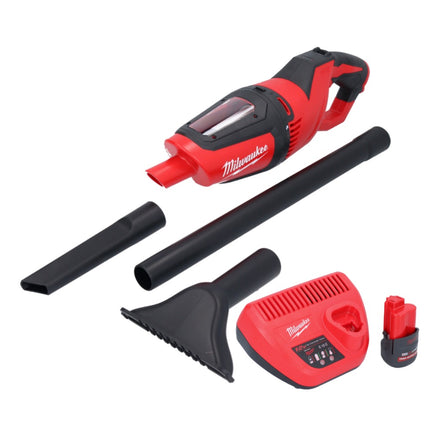 Odkurzacz akumulatorowy Milwaukee M12 HV-251 12 V + 1x akumulator 2,5 Ah + ładowarka