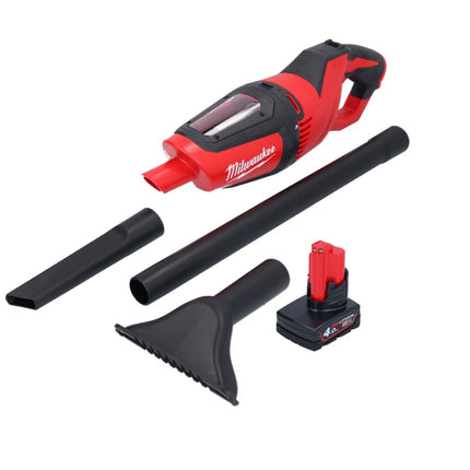 Odkurzacz akumulatorowy Milwaukee M12 HV-401 12 V + 1x akumulator 4,0 Ah - bez ładowarki