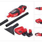 Odkurzacz akumulatorowy Milwaukee M12 HV-402 12 V + 2x akumulator 4,0 Ah + ładowarka