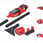 Odkurzacz akumulatorowy Milwaukee M12 HV-502 12 V + 2x akumulator 5,0 Ah + ładowarka