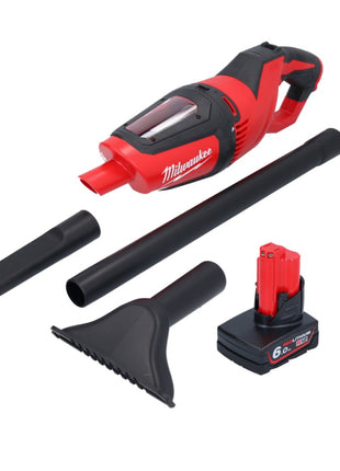 Odkurzacz akumulatorowy Milwaukee M12 HV-601 12 V + 1x akumulator 6,0 Ah - bez ładowarki